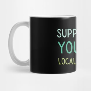 Support local farmers carrot Mug